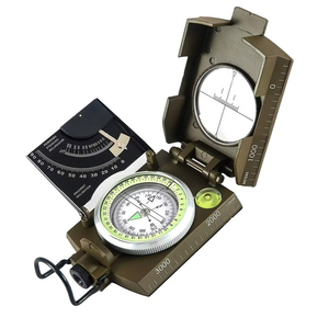 Metall/Navigation K4074 Outdoor-Kompass Amerikanischer multifunktion aler Camping Level Slope Night light Compass - Product Image 2