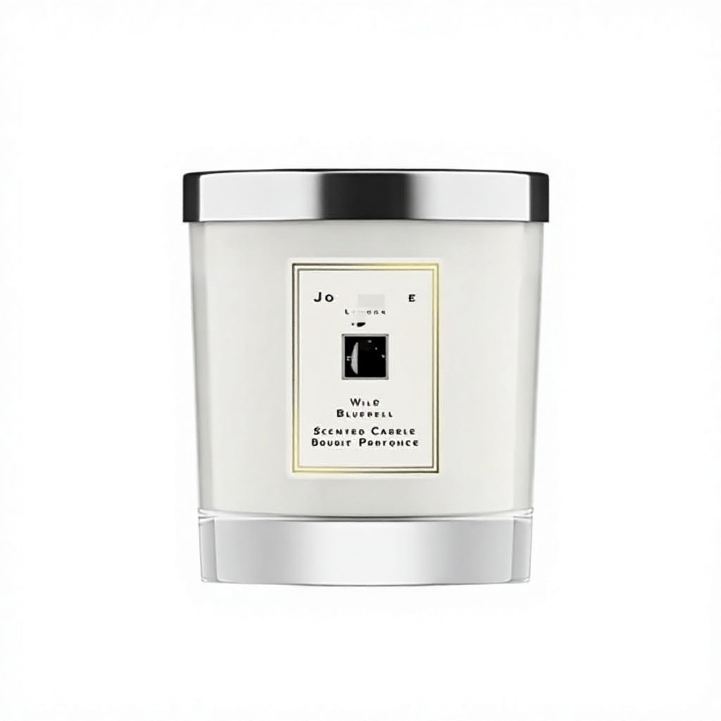 Bougie Cloche à Vent Bleue 200g (coffret cadeau)