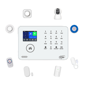 Alarma de seguridad inalámbrica para el hogar, Kit de sistema de alarma de intrusión GSM, WiFi, Tuya, alarmas de seguridad para el hogar, aplicación IOS y Android, antirrobo - Product Image 1