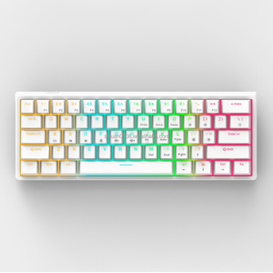 60 ordenador Rgb teclado dibujo Bluetooth Cpu Computador Kit Gamer Sedia Msi Gaming pantalla Video juego accesorios V2 madera USB - Product Image 2