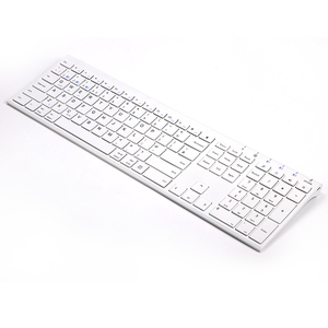 Teclado Universal Bt, diseño ergonómico, multidispositivo, ABS, tamaño completo, inalámbrico, para ordenador de sobremesa y portátil - Product Image 4