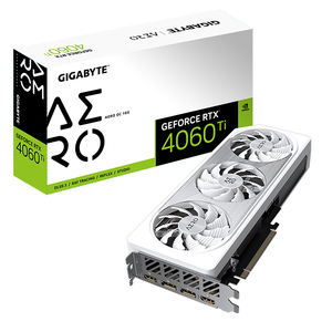GeForce RTX 4060 Ti Aero OC 8G กราฟิกการ์ด3X พัดลม windforce 8GB GDDR6 8GB 128-bit GV-N406TAERO การ์ดวิดีโอ OC-8GD - Product Image 1