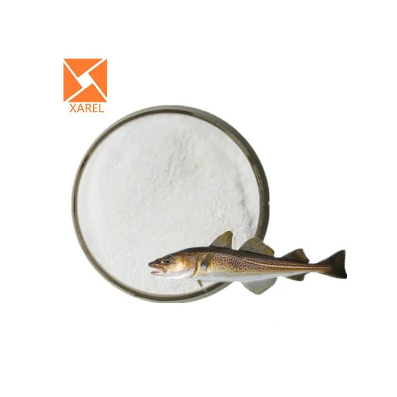 ISO/HALAL di buona qualità migliore qualità di vendita della fabbrica prezzo di fornitura marino profondo pesce pelle di pesce collagene in polvere