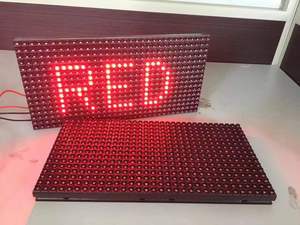 Digital Scroll Screen Außen modul Anzeige bildschirm DIP P10 Single White Colors LED-Anzeige modul Bearbeitbarer Text bildschirm - Product Image 3