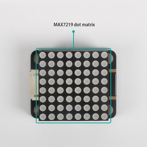 MAX7219 modulo a matrice di punti 8x8 LED Display microcontrollore Driver con interfaccia PH2.0, compatibile con Arduino/LEGO