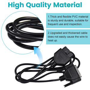 Obd 2 <strong>Universal</strong> T-Harness Kit with Mounting Brackets Copper Conductor and PVC Insulation for Automobile and Car OBD T-Cable - Product Image 3