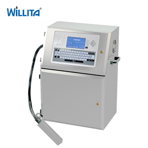 Neue automatische Cij-Tinten strahl drucker maschine Kleines Zeichen 600dpi Lösungsmittel Wasser flasche Verfalls datum Codierung Chargen nummer Codierung