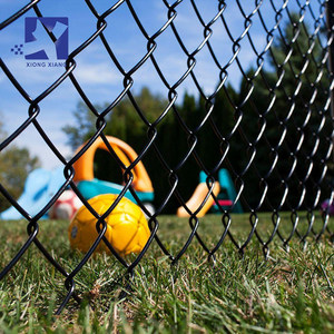 Düşük fiyat 3mm PVC kaplı bahçe dekoratif galvanizli örgü zincir bağlantı çit futbol sahası PVC kaplama zincir bağlantı çit - Product Image 2