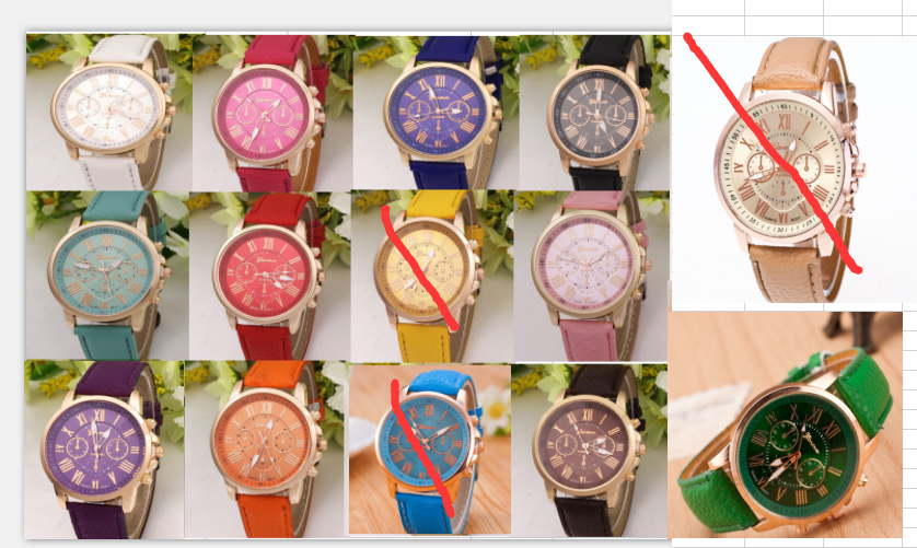 mix color watch