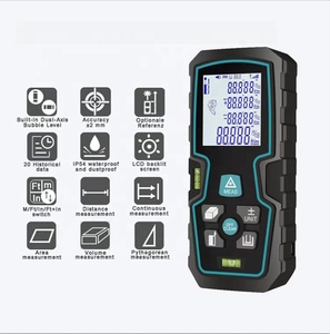 Dijital lazer ölçüsü 50/70/100/120M 2 kabarcık seviyesi m/ft/ünitede IP54 arkadan aydınlatmalı lazer telemetre ölçüm mesafesi ölçer - Product Image 3