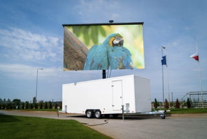 Perakende mağaza asansör wayeducation eğitim açık tabela için dijital Billboard römork Video paneli mobil LED tabela ekran - Product Image 6