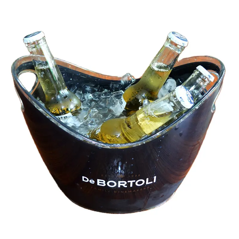 Fabbrica Champagne Acrilico barca di birra secchio Di ghiaccio di Plastica all'ingrosso