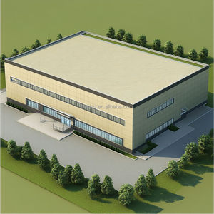 Customized prefabbricata stabile struttura in acciaio magazzino officina edifici officina magazzino con Design kit di disegno