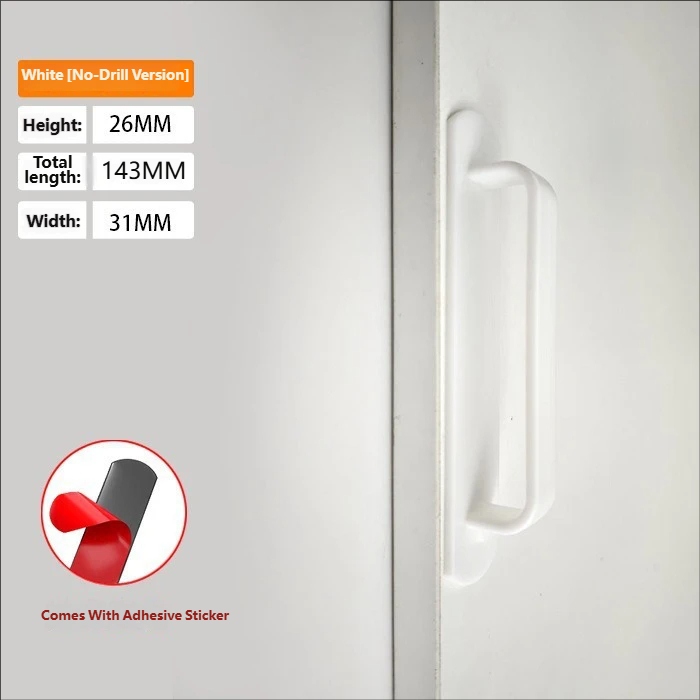 1565#143 mm Blanc (avec adhésif)