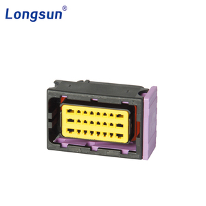 Delphi-conector de Terminal eléctrico automotriz, 211PC249S0033 PA66, 24 pines, macho, hembra, resistente al agua - Product Image 2