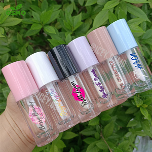 OSMO RTS 5ml 6.5ml 8ml Big Brush Short <strong>Doe</strong> Lip Gloss Wand Tubes PETG Empty Lipgloss Packaging Tubes - Product Image 2