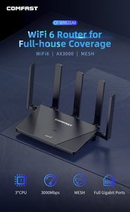 COMFAST AX3000Mbps WiFi 6 Mesh Router dual-band กิกะบิต LAN WAN WiFi 6 Router - Product Image 5