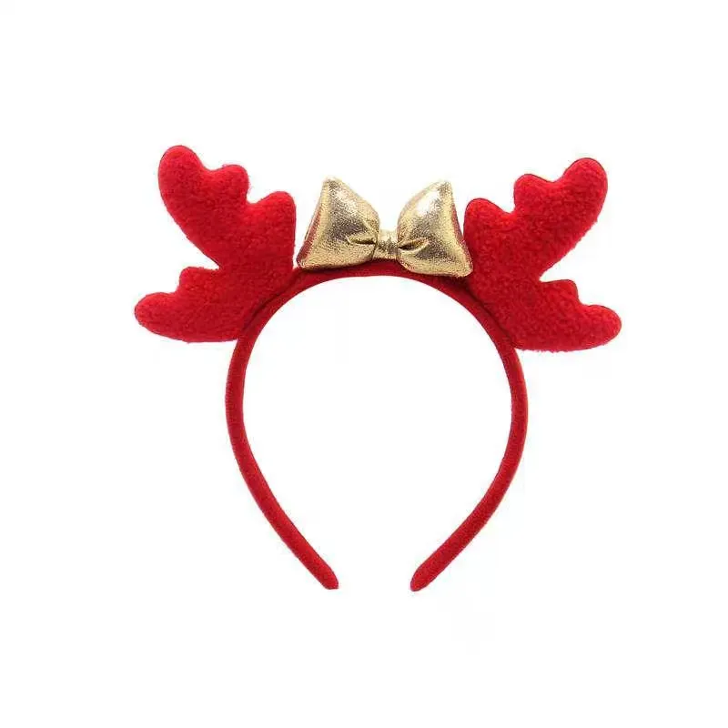 2020 mode Flocon de Neige Coloré Motifs De Noël Antlers Bandeau Enfants Adultes Corne De Cerf De Noël Bandeau