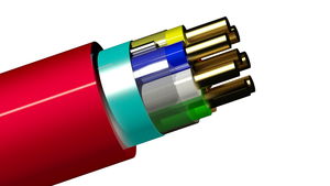 For UL Listed 2 Conductor Solid Fplr Fpl Rated Shielded Fire Alarm Cable 2x16 2x18 2x 14 AWG for Detector Communication Cables - Product Image 4