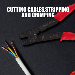 8 "Uốn Tóc bồng công cụ dây Stripper Cutter Tước công cụ đa chức năng công cụ cầm tay - Product Image 4