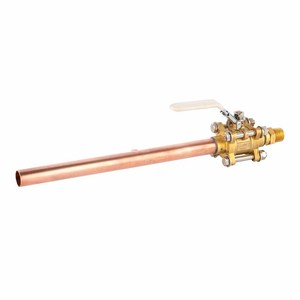 U-Type Medical Gas Ball Vave With Extensions Line Shut-off Valves Are Cleaned for Medical Gas Use and 100% <strong>Hydrostatic</strong> <strong>Tested</strong> - Product Image 4