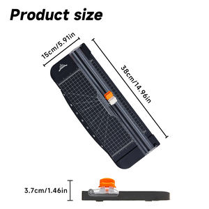 JIELISI Factory OEM 929 A4 Manueller tragbarer anpassbarer Papiers ch neider für gerade Polyline-Abschrägung - Product Image 6