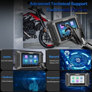 OBDSTAR <span class=keywords><strong>IScan</strong></span> 2025摩托车诊断代码阅读器支持杜卡迪IMMO编程和里程表诊断