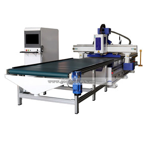 Hot Sale 4x8 <strong>Nesting</strong> <strong>CNC</strong> <strong>Router</strong> <strong>Machine</strong> with <strong>Auto</strong> <strong>Loading</strong> Unload Device for Furniture High Precision Wood Working <strong>Machine</strong> - Product Image 1