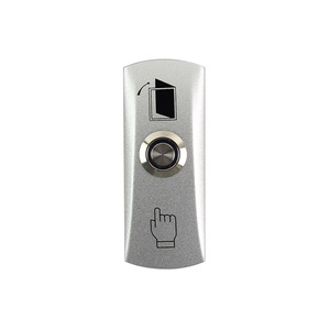 Superficie di Montaggio Mini Metallo In Lega di Alluminio Porta di Uscita Pulsante di Rilascio Interruttore Interruttore di Pulsante per il Controllo di Accesso - Product Image 1