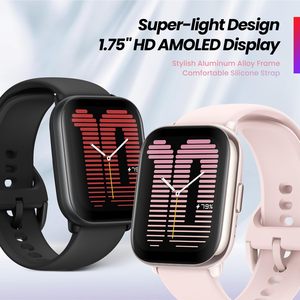 Amazfit สมาร์ทวอชขนาด42มม. พร้อมแบตเตอรี่14วัน, อุปกรณ์ติดตามการออกกำลังกายพร้อมโหมดกีฬามากกว่า120โหมดสำหรับ Android iPhone, สีชมพู - Product Image 3