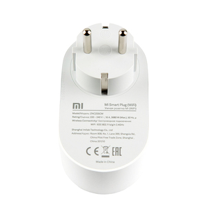 Xiaomi Mi ปลั๊กอัจฉริยะ16A EU WiFi,อะแดปเตอร์ไร้สายทำงานร่วมกับ Mi Home App รีโมทคอนโทรลอัจฉริยะ