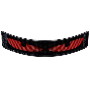 APP con controllo vocale a LED Display flessibile con animazione di testo programmabile malocchio LED cartello a scorrimento messaggio schermo a LED per auto - Product Image 2