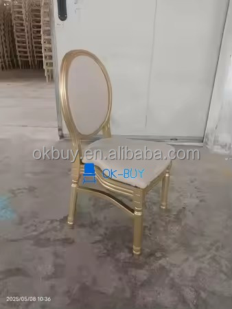 Gold Frame,Grey Soft Back