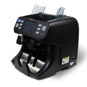 BS-2080B-3新型2CIS混合价值货币计数分拣机2口袋自动混合货币分拣机 - Product Image 1