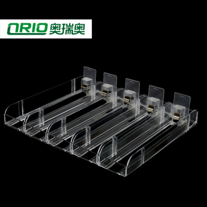 たばこプッシャーORIOシガレットディスプレイ透明プッシャートレイ自動調整可能 - Product Image 4