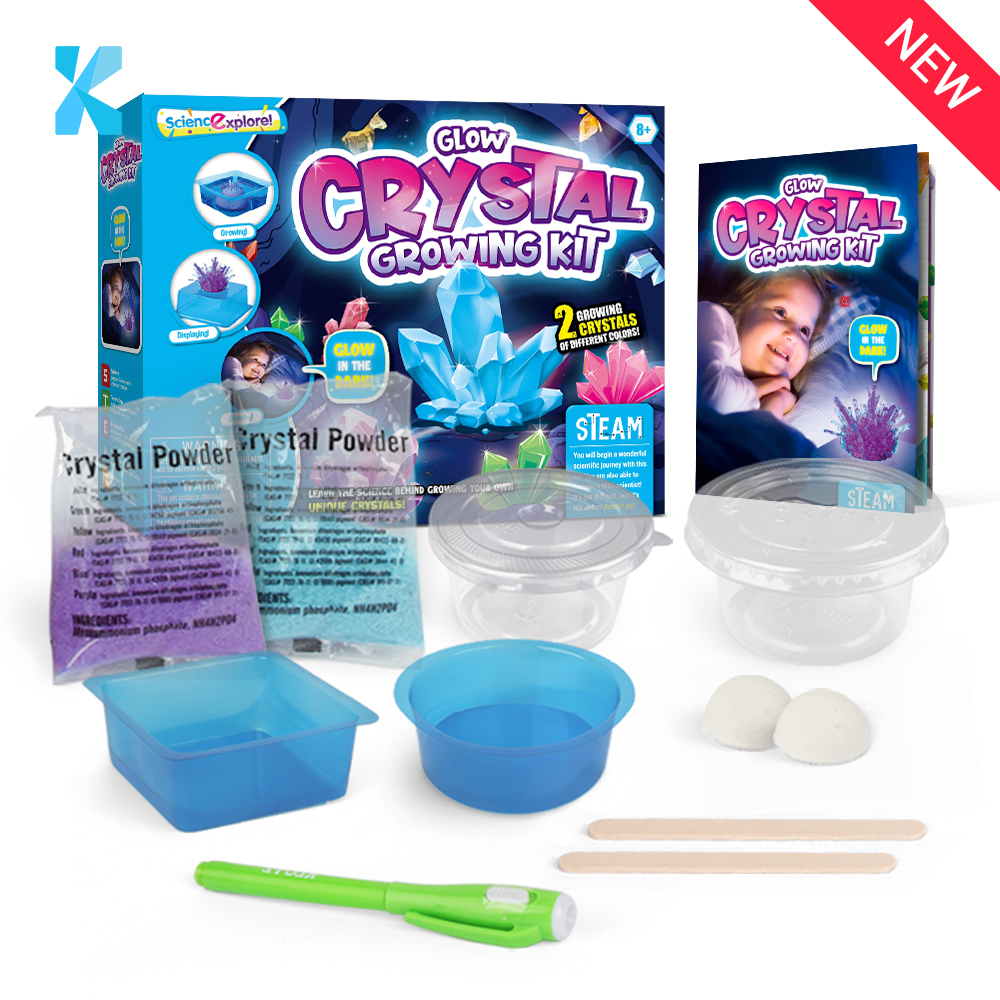 Science Explore! Glow Crystal Growing Kit
