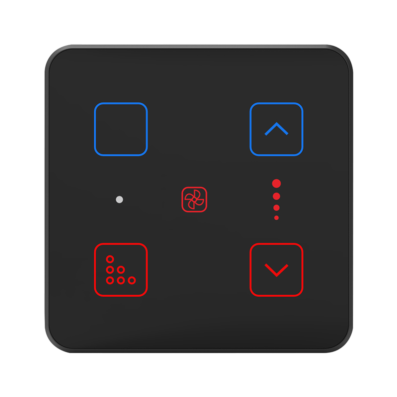 2M 1gang Light/Fan/Scene switch