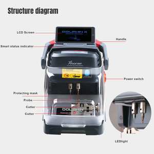 Xhorse Dolphin XP-005L (Dolphin II) Schlüssels chneide maschine mit einstellbarem Touchscreen