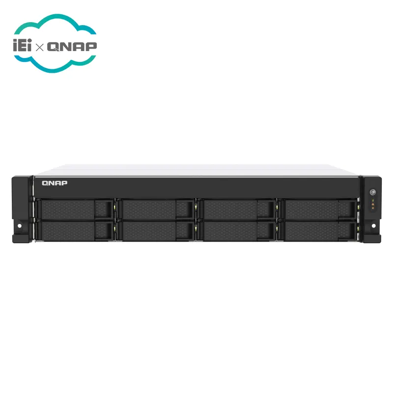 QNAP-NAS de TS-873AU-RP-4G Dual-2.5GbE compatible con 10GbE o M.2 SSD, almacenamiento en caché, PCIe, ampliabilidad para aplicaciones virtuales