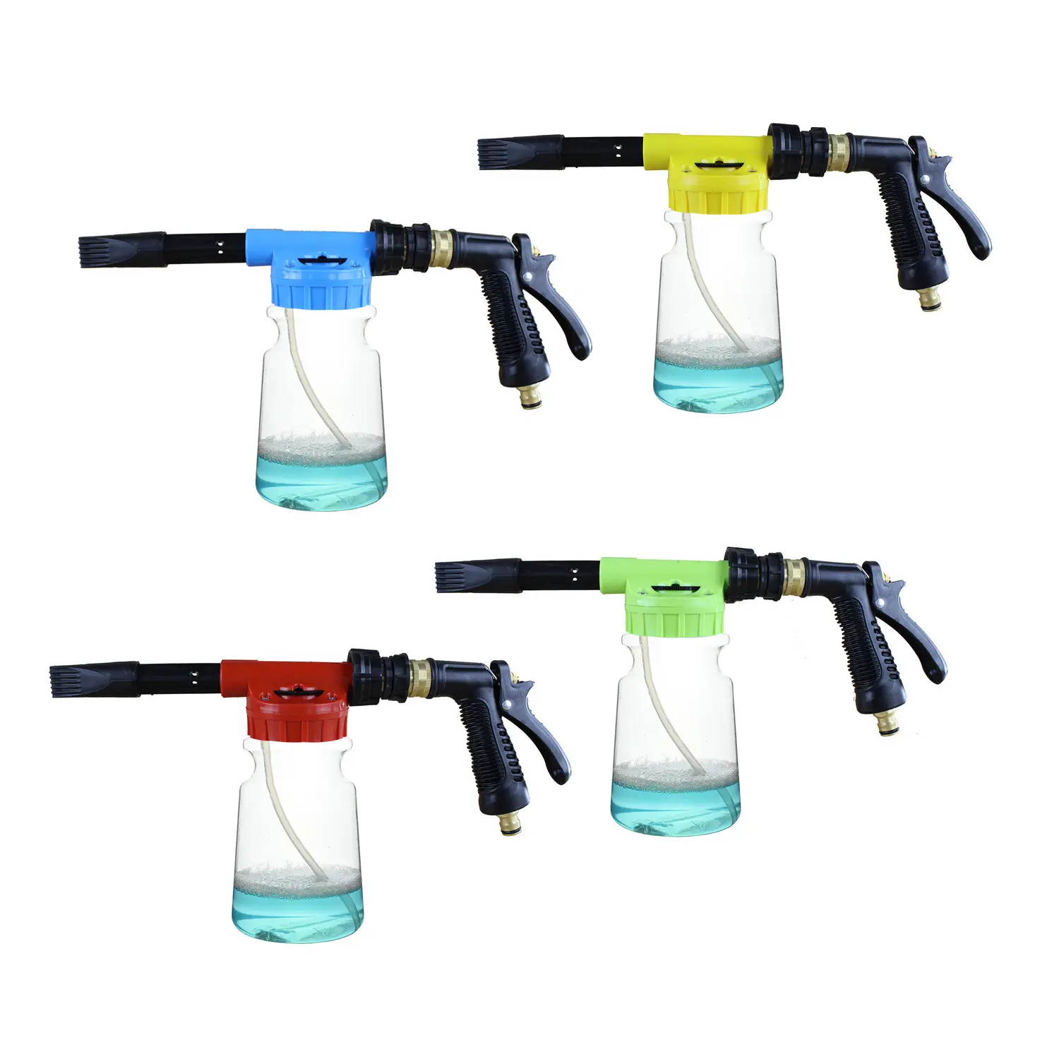 Custom Adjustable Car Auto Wash Pressure Equipment Foam Water Gun Pot Wash Spray Bottle