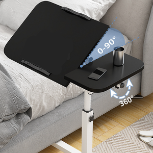 Multipurpose Folding Laptop Stand <strong>Simple</strong> Small Moveable Metal Table Height Adjustment Adjustable <strong>Computer</strong> Table Office <strong>Desk</strong> - Product Image 6