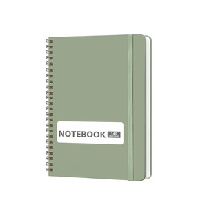 Cuaderno personalizado al por mayor de fábrica, Impresión de diseño elegante, cuaderno espiral de tapa dura diaria con cubierta de papel - Product Image 1