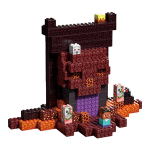Juego de bloques de construcción compatibles innovadores, cubos cuadrados DIY de 1,6 cm para juegos creativos de niños, patrón personalizable de estilo Minecraft - Product Image 3