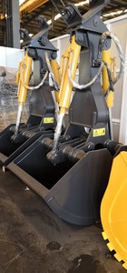 掘削機用新シェルグラブビーチサンドホッパー掘削機開閉バケット石炭処理グラブ - Product Image 2