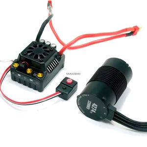 Hobbywing EzRun Max8 v3 150A водонепроницаемый бесщеточный ESC T / Plug + 4274 двигатель 2200 кВ + светодиодное программирование для 1/8 радиоуправляемых автомобилей - Product Image 1