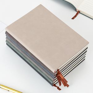 Cuaderno con impresión personalizada A5, libreta de cubierta suave B5, Agenda de cuero personalizable, cubierta dura, cuaderno de PU forrado - Product Image 6