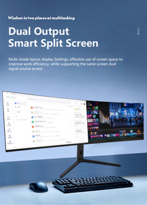 49 Inch <strong>Monitor</strong> 5k 2024 Factory Curced Screen Big Large <strong>Computer</strong> Screen Speaker Desktop <strong>Monitor</strong> Pc for Gaming Design
