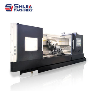 Torno de torneado automático CNC TCK46 TCK52 TCK65 de alta precisión con herramientas en vivo de eje C de cama inclinada y mandril de pinza horizontal - Product Image 1