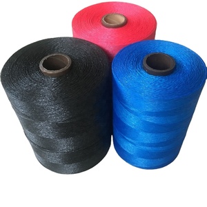 Hilo de PP overlock hilo de coser con lubricante para bolsas grandes bolsas de toneladas costura - Product Image 1