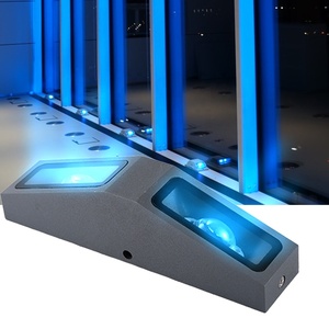 RGB สีสันสดใส180องศาไฟบันไดหน้าต่าง LED โคมไฟติดผนังเพดาน LED ติดพื้นผิว DXM512ใต้ทางเดินไฟระเบียงโรงแรม - Product Image 1